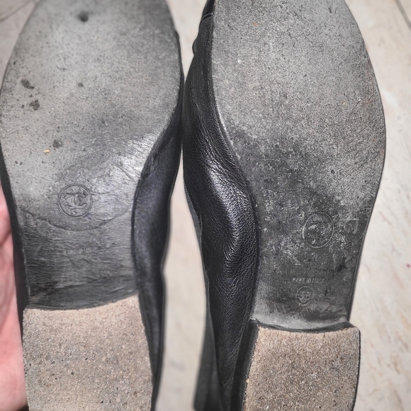 SOLD!! - Chanel Flats Black Size 38 - Picture 3 of 4